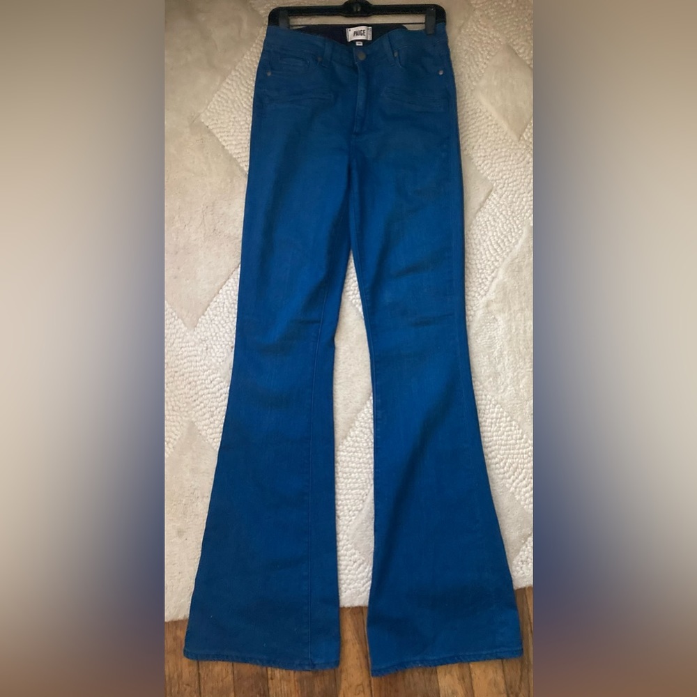 Paige denim women’s Bell Canyon high waist,  flared leg jeans, size 30